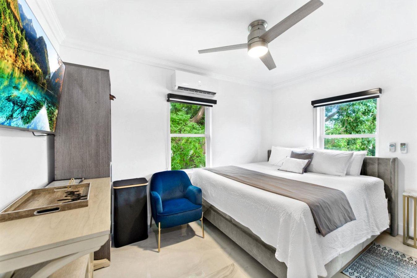 Modern Coastal Suite | Walk to Beach + Dining