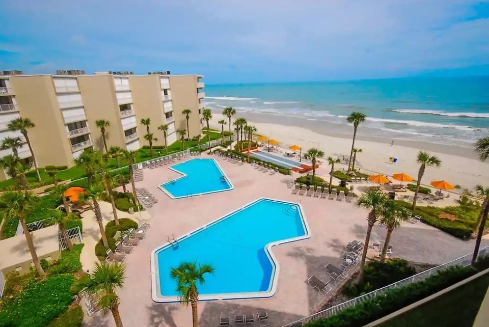 Two large pools - one is heated in winter