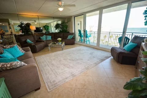 Lots of comfortable seating in the Family Room!