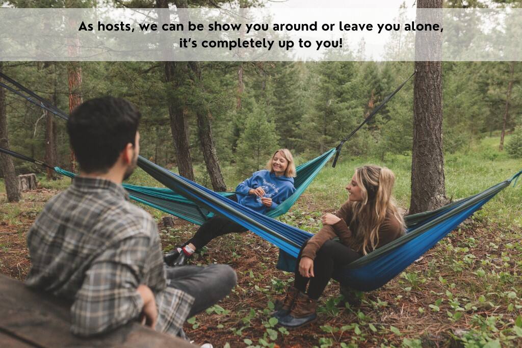 As hosts, you can show you around or leave you all alone.  It's completely up to you! - Stargazing, Pet-friendly Cabin with Hot Tub - Bonner-West Riverside