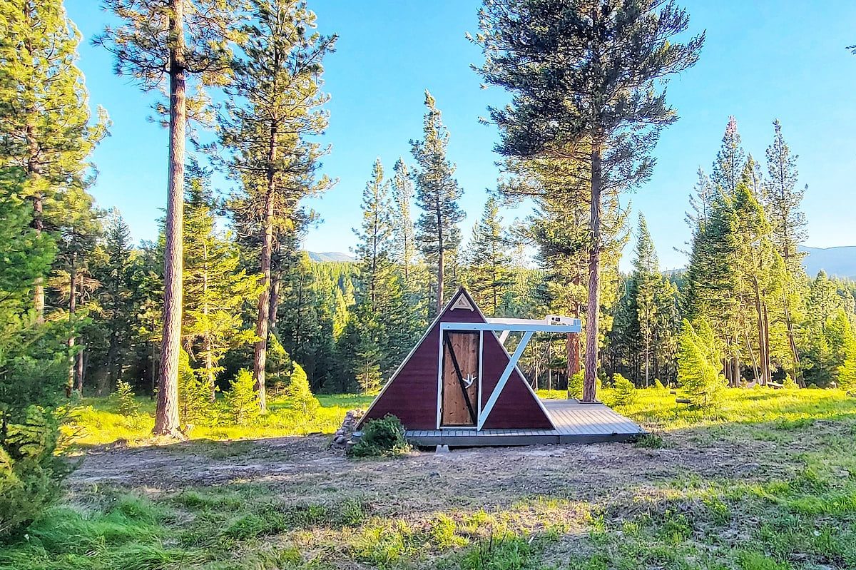 Hike and explore our 100+ acres of forested Montana land - it's a vacation paradise!