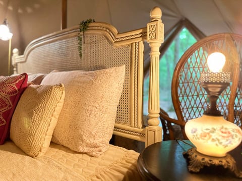 Secluded Bell Tent Retreat Near Lake Oconee