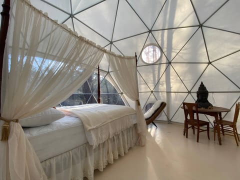 Off-Grid Dome Hideaway in the Woods