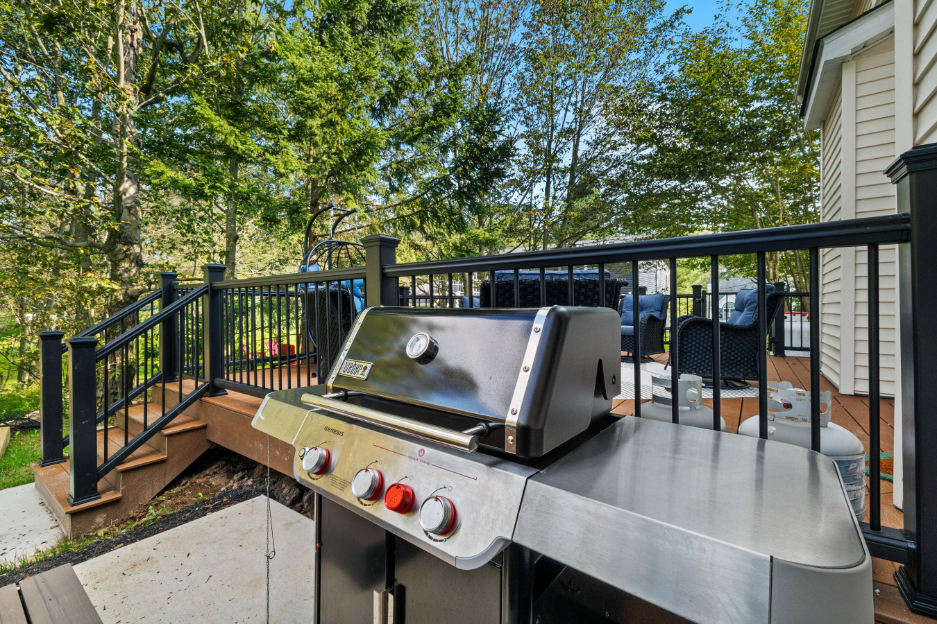 Fire up the flavor with the Weber Genesis 🔥 Perfect for effortless outdoor grilling and unforgettable cookouts.