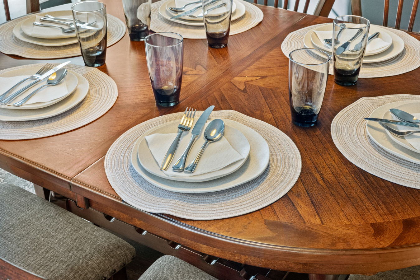Our home comes fully stocked with plates, cutlery, and all the essentials.