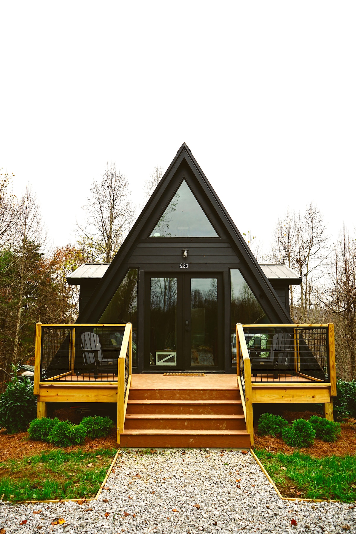 The Coop: NEW A-frame w/ Hot Tub + Fire Pit + Loft
