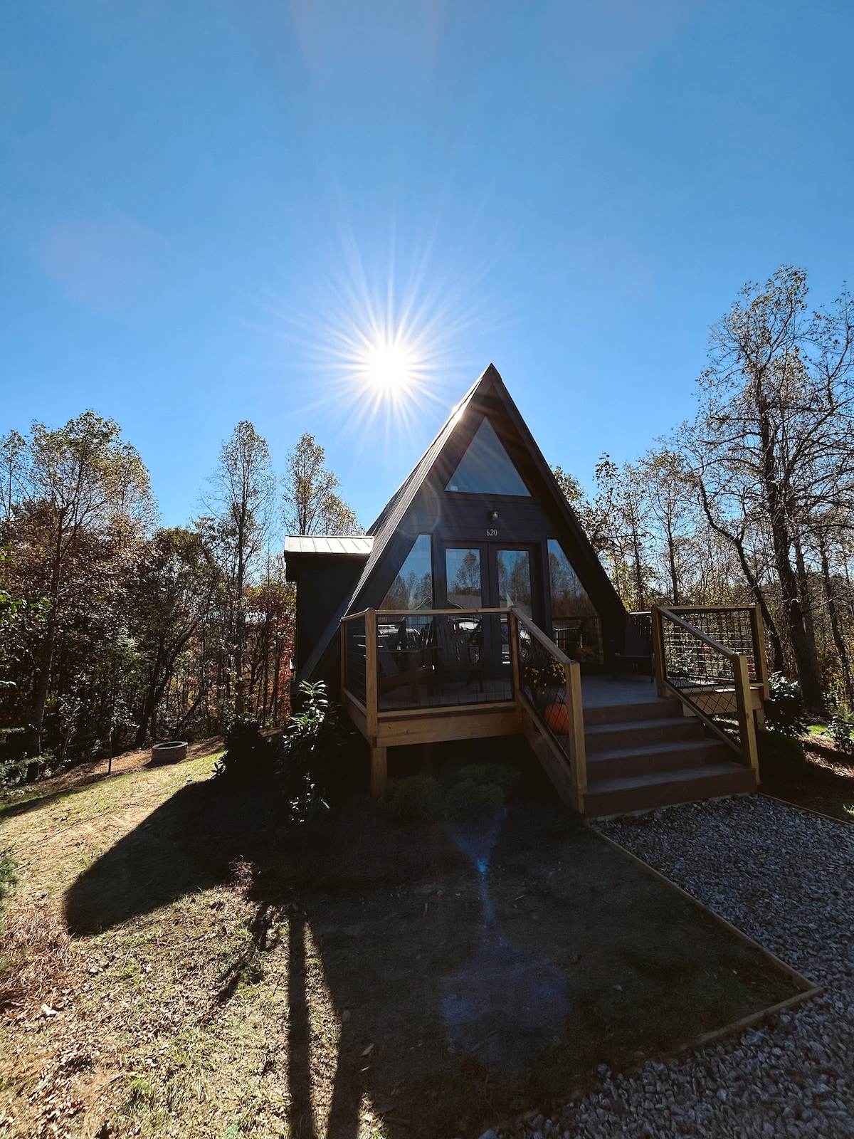 The Coop: NEW A-frame w/ Hot Tub + Fire Pit + Loft