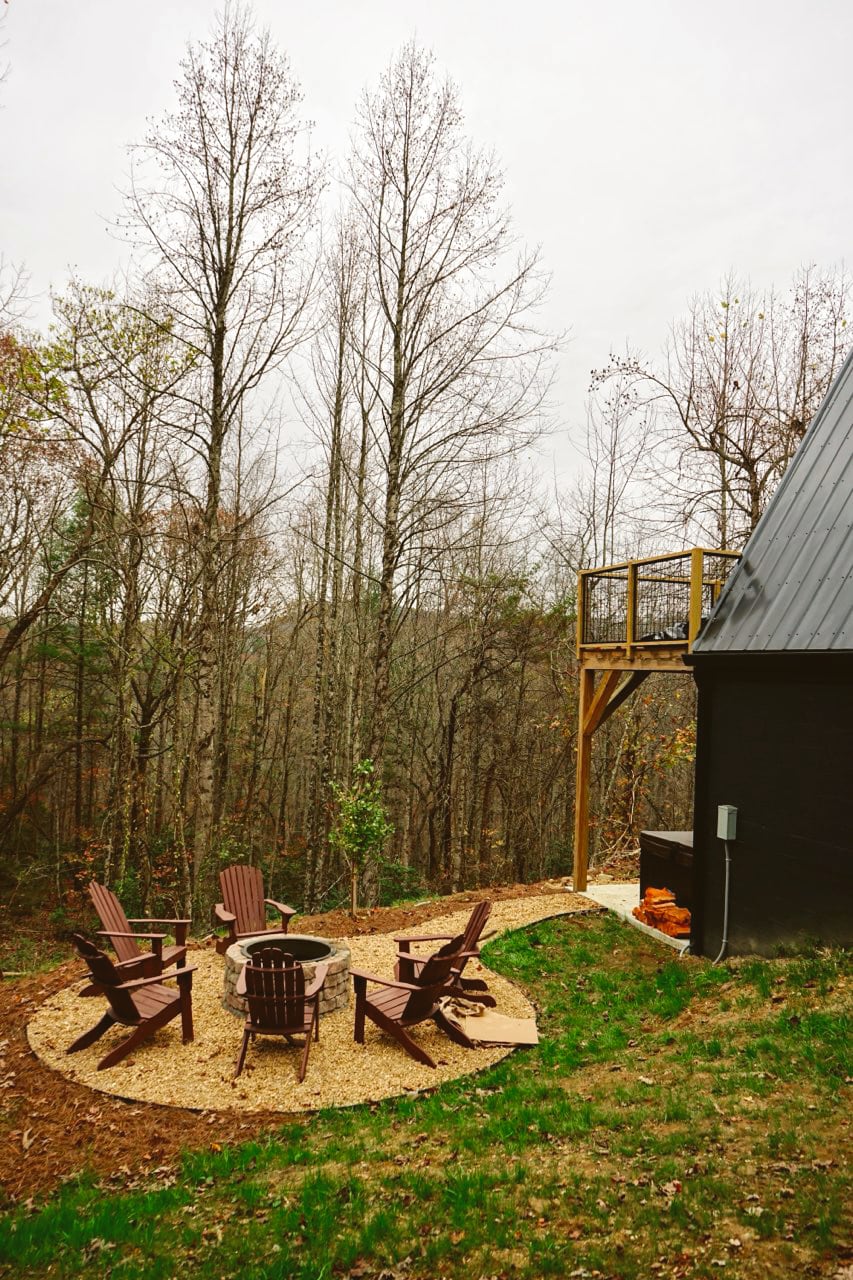 The Coop: NEW A-frame w/ Hot Tub + Fire Pit + Loft