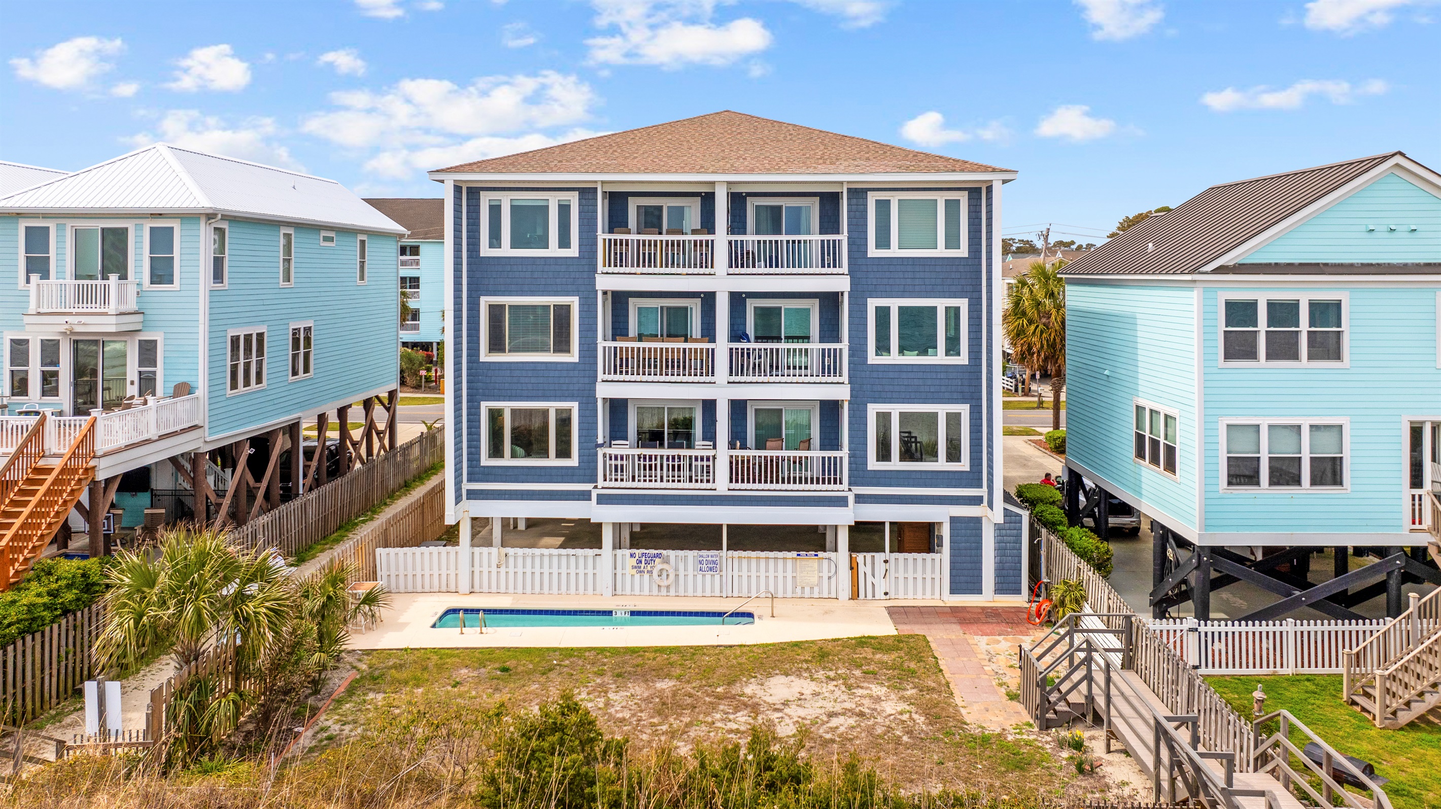 Great views from the balcony and picture window!