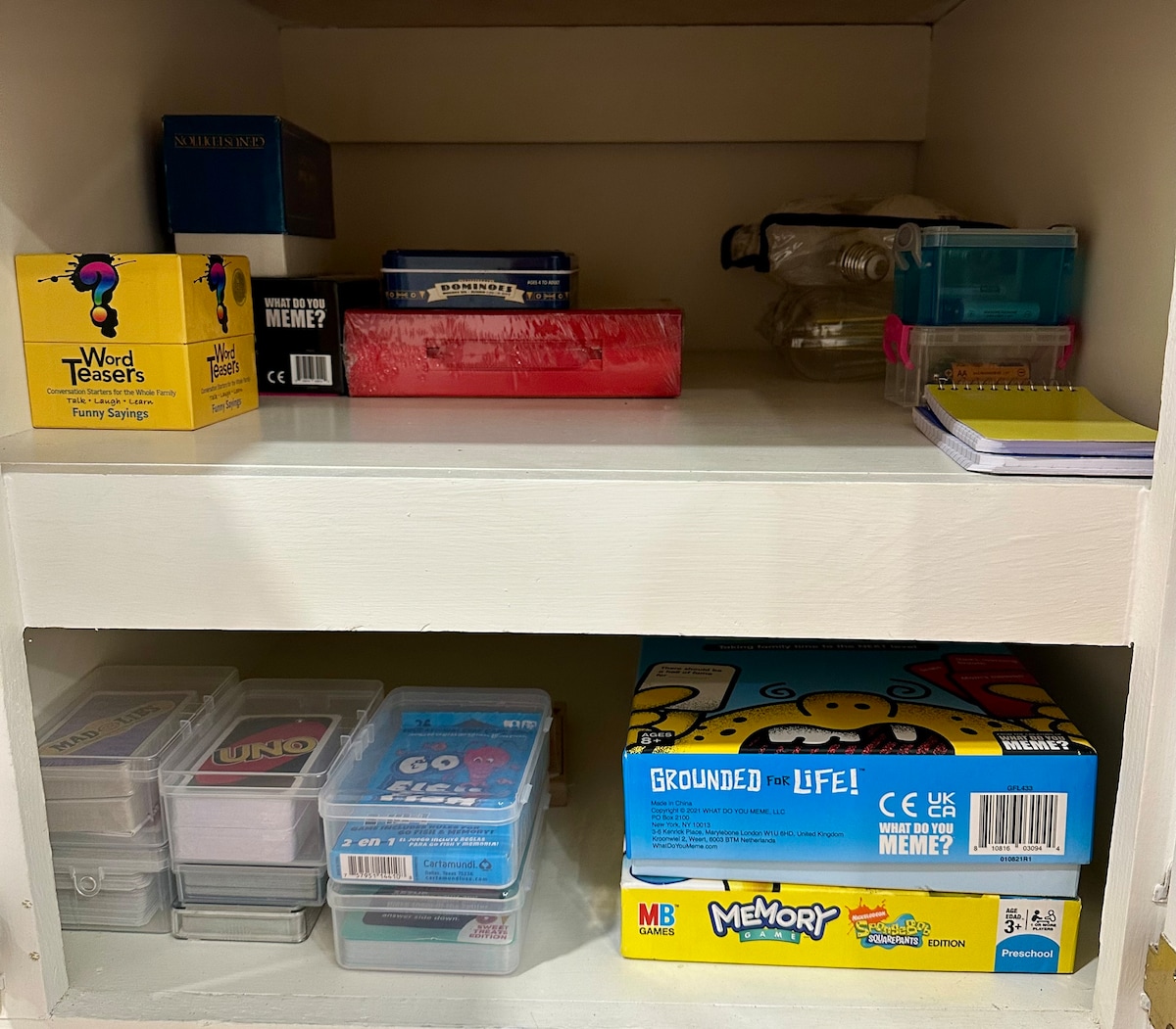 Board games and cards for kids and adults.