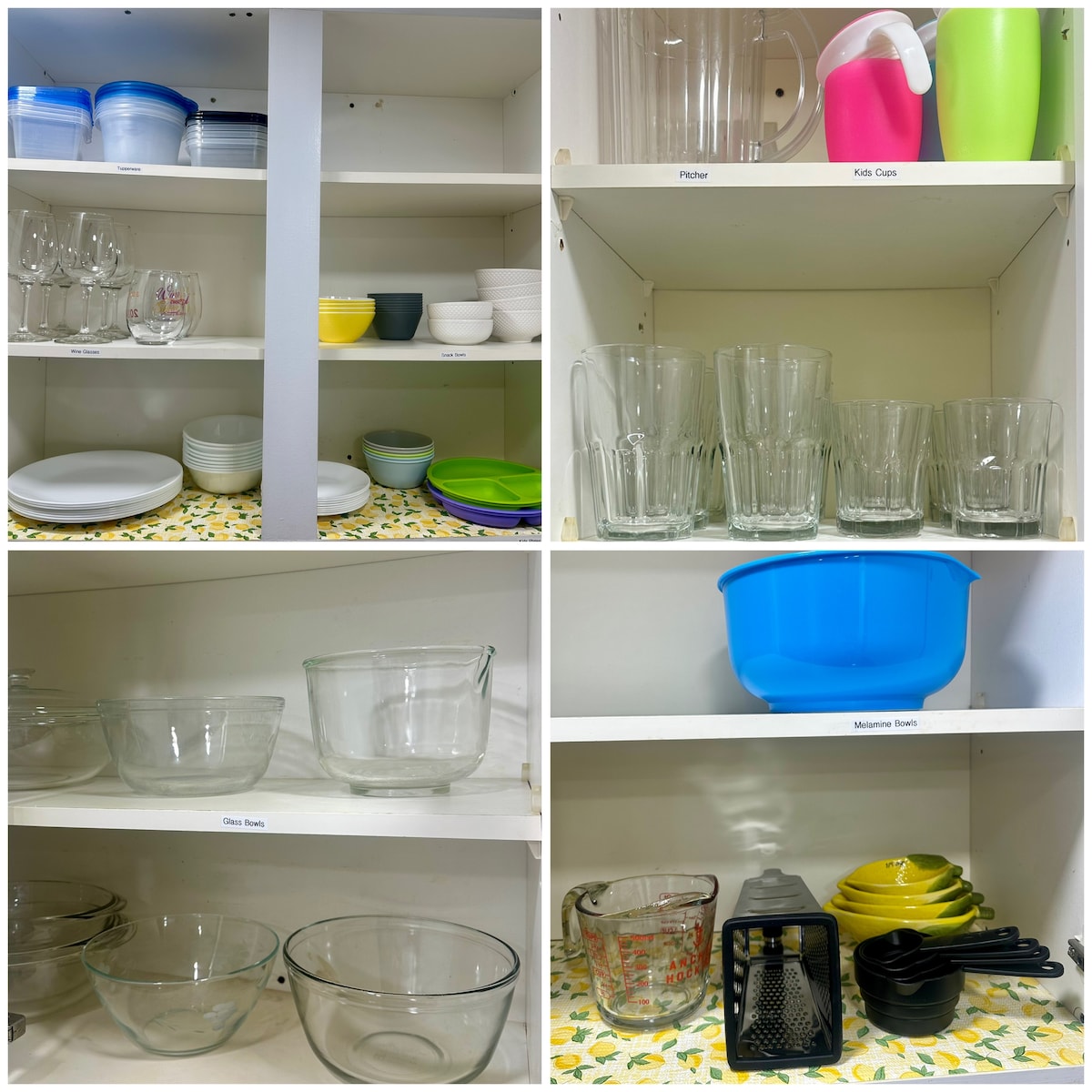 Many different items for cooking