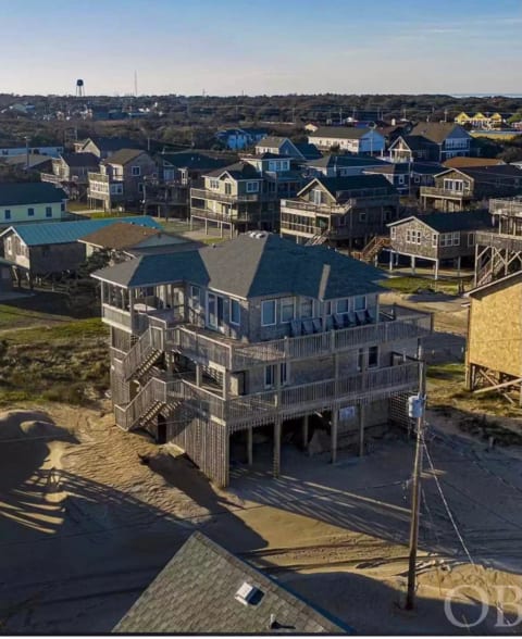 Drone footage of the home.