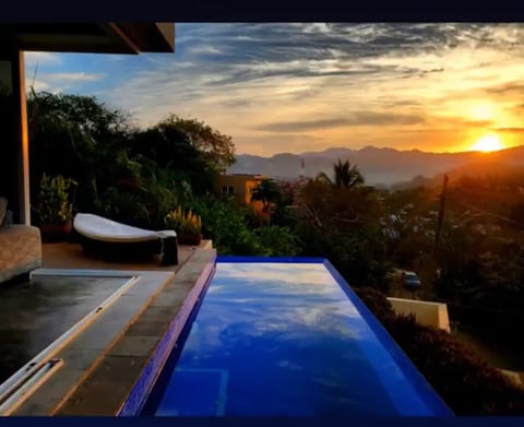 Sunset from Casa Costa Sayulita