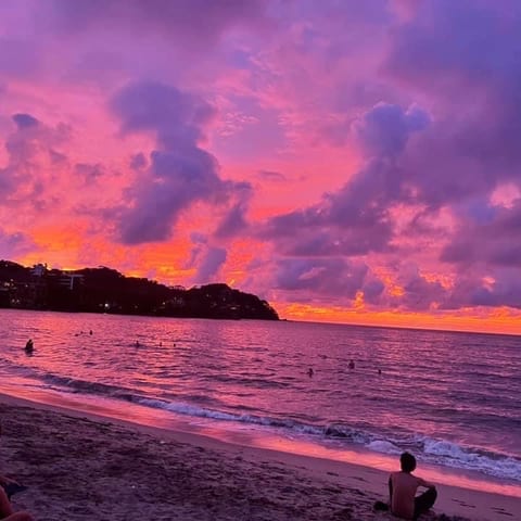 Beach sunset
