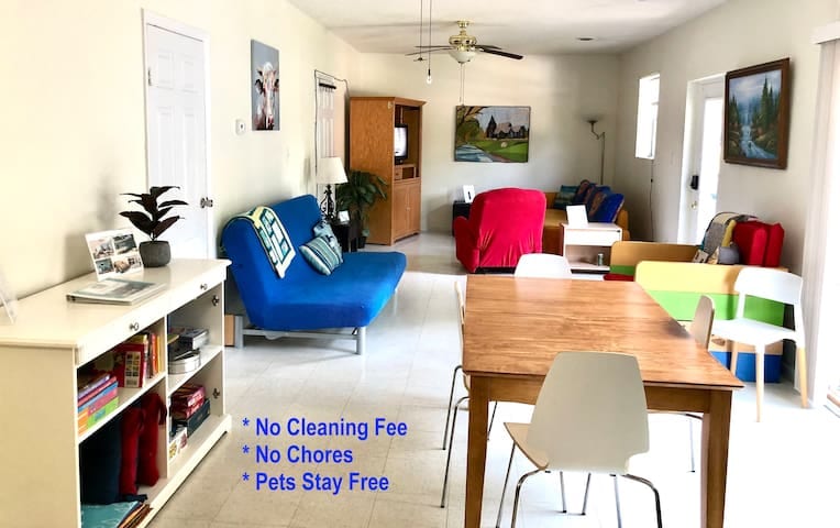 The Hidden Cottage-NoCleaningFee-4m to I95 - Fayetteville