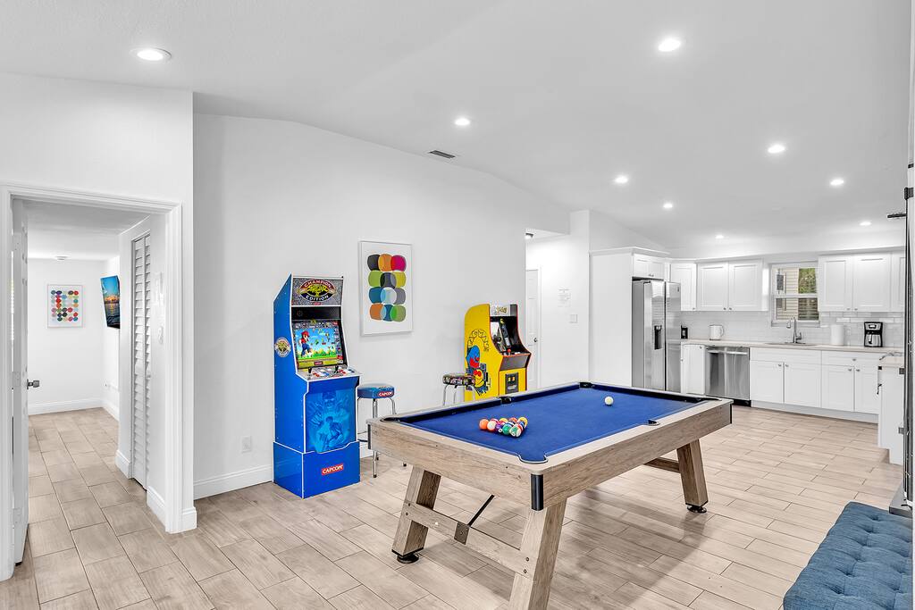 private-jungle-pool-home-or-arcade-games-and-pool/