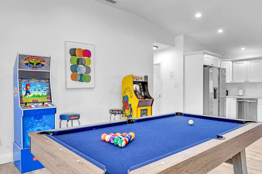 private-jungle-pool-home-or-arcade-games-and-pool/
