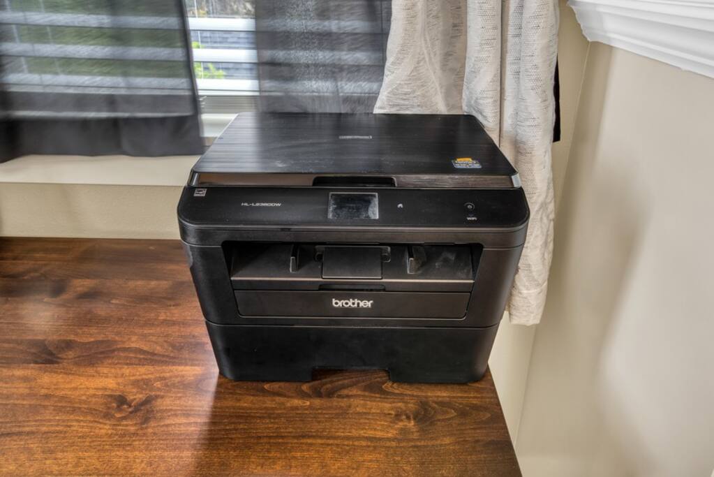 Wireless printer in the master 