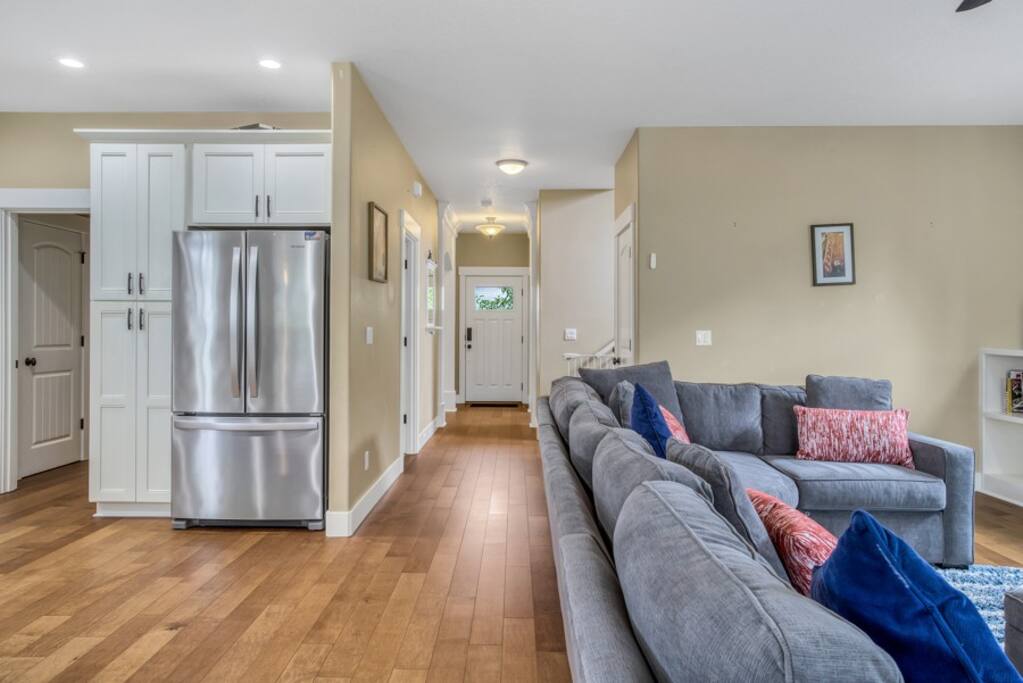 Living room and kitchen 