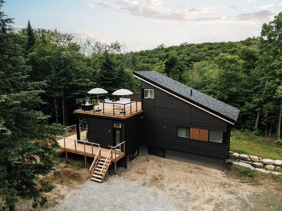 Le Belvédère - Scandinavian style nature cottage - Laurentides