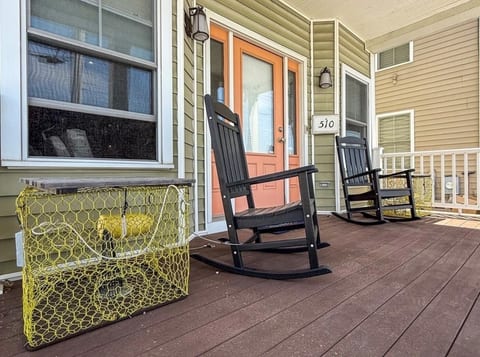 Relax on our front porch