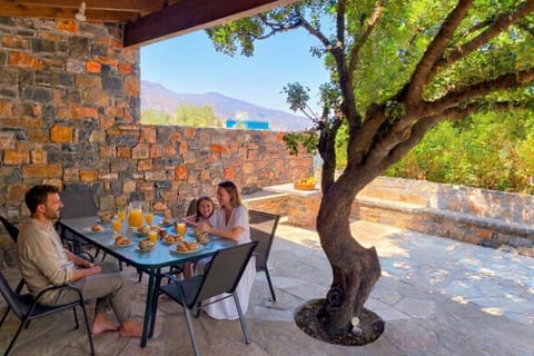 Minimal  panoramic sea View Villa in Elounda