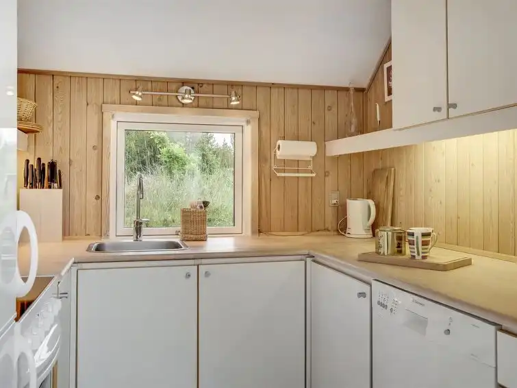 Kitchen - Gunnie - 1.1km from the sea in NW Jutland - Fjerritslev