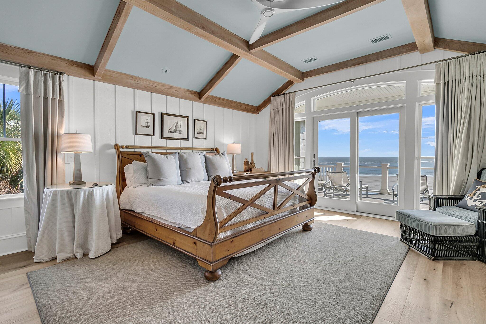 Beachfront villa