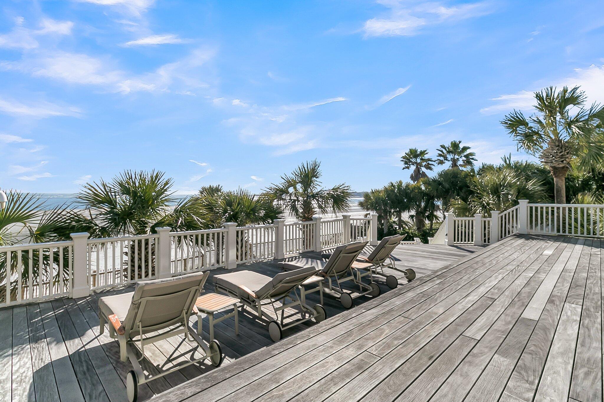 Beachfront villa