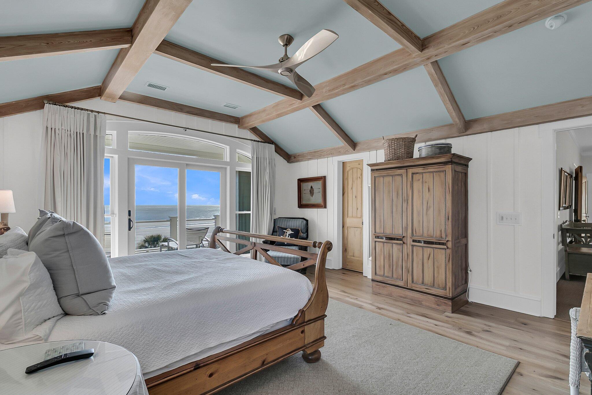 Beachfront villa