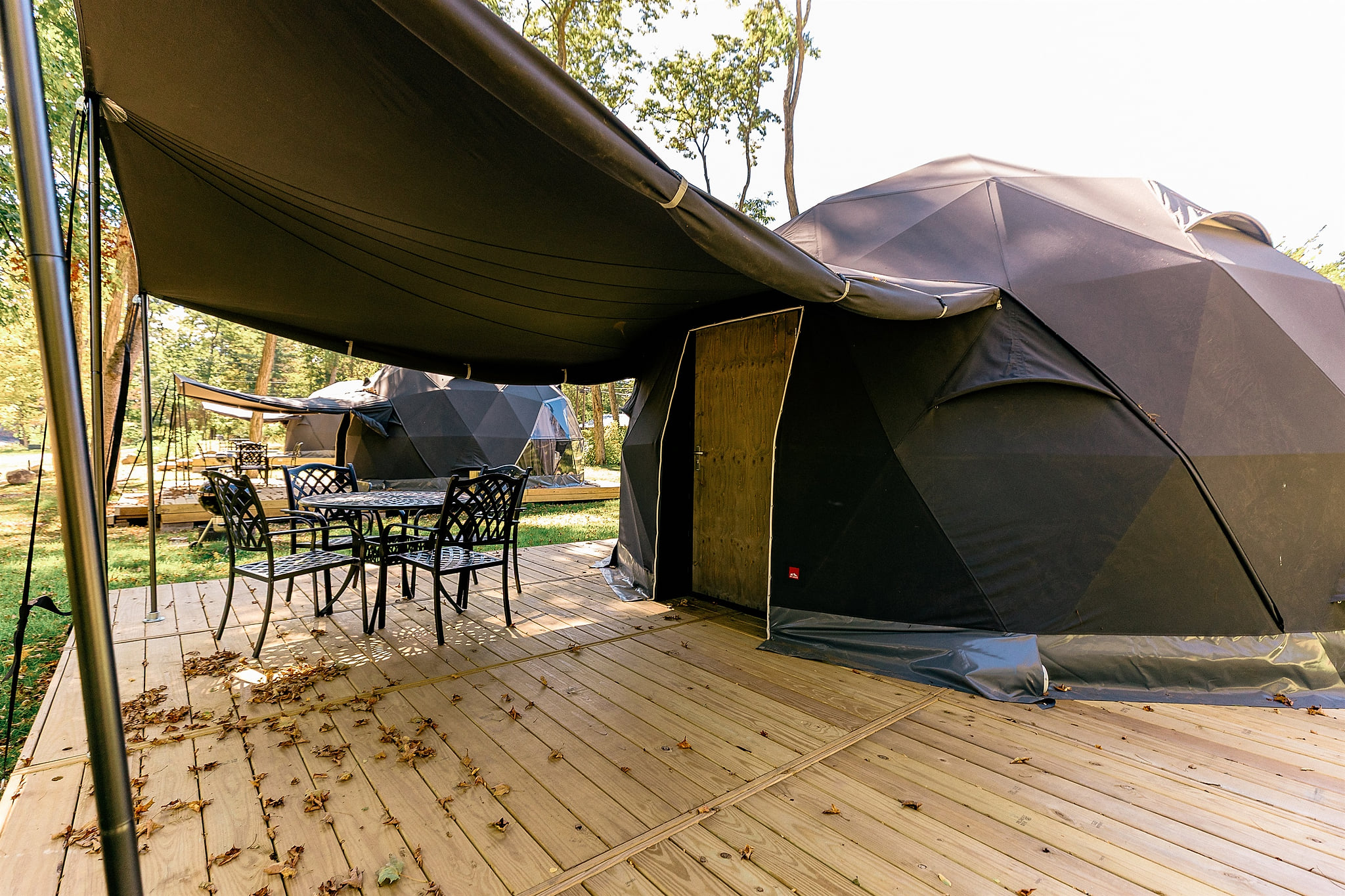 Geodesic Dome Glamping in the Catskills