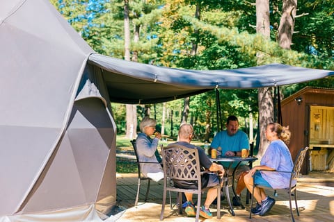 Luxury Dome Glamping in the Heart of the Catskills