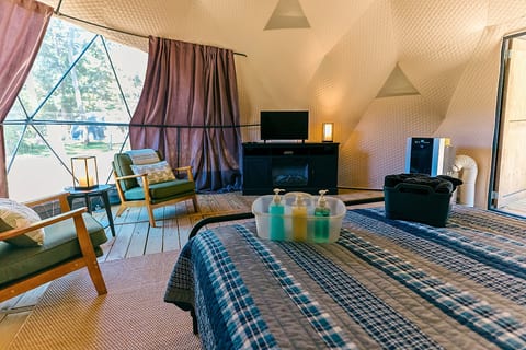 Luxury Dome Glamping in the Heart of the Catskills