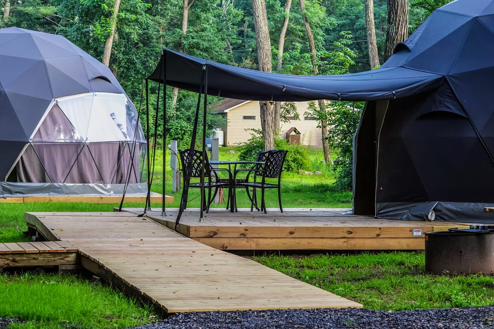 Luxury Dome Glamping in the Heart of the Catskills - Gilboa