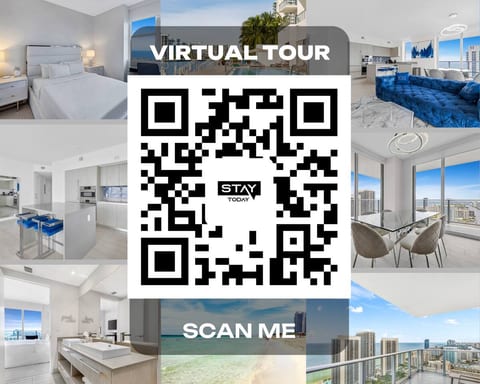 Unlock an exclusive experience with our QR code for a virtual tour of this stunning space! Simply scan and step into a fully immersive walkthrough - get a true feel of every detail before you even arrive. Explore the beauty & comfort of our property.