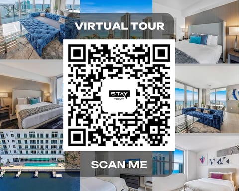 Unlock an exclusive experience with our QR code for a virtual tour of this stunning space! Simply scan and step into a fully immersive walkthrough - get a true feel of every detail before you even arrive. Explore the beauty & comfort of our property.