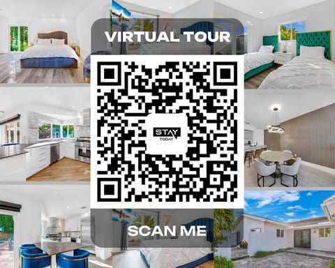 Unlock an exclusive experience with our QR code for a virtual tour of this stunning space! Simply scan and step into a fully immersive walkthrough - get a true feel of every detail before you even arrive. Explore the beauty & comfort of our property.