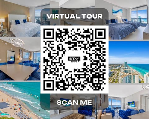 Unlock an exclusive experience with our QR code for a virtual tour of this stunning space! Simply scan and step into a fully immersive walkthrough - get a true feel of every detail before you even arrive. Explore the beauty & comfort of our property.