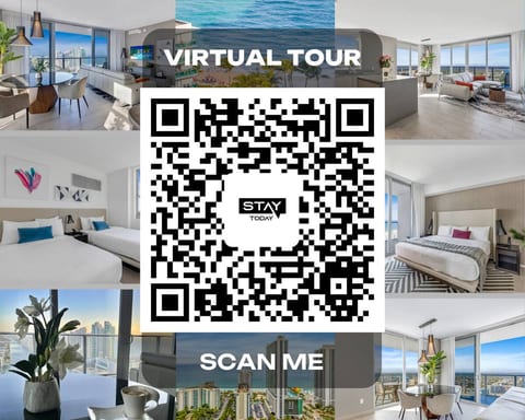 Unlock an exclusive experience with our QR code for a virtual tour of this stunning space! Simply scan and step into a fully immersive walkthrough - get a true feel of every detail before you even arrive. Explore the beauty & comfort of our property.