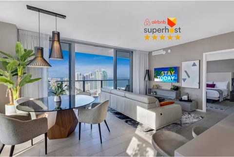 Welcome to Hyde Beach House, your newly updated retreat in Hollywood! Enjoy stunning views, modern interiors, and resort amenities including pools, gym, and beach service for a perfect Florida getaway.