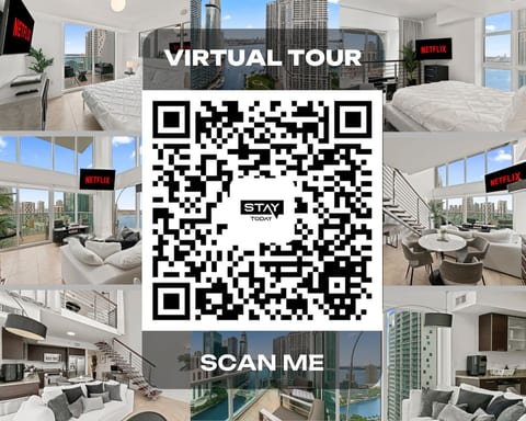 Skyline Serenity Bi-Level Loft 𝙗𝙮 𝙎𝙏𝘼𝙔-𝙏𝙊𝘿𝘼𝙔 | Brickell on the river