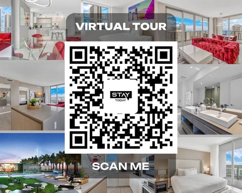 Unlock an exclusive experience with our QR code for a virtual tour of this stunning space! Simply scan and step into a fully immersive walkthrough - get a true feel of every detail before you even arrive. Explore the beauty & comfort of our property.