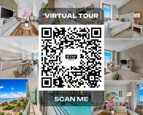 Unlock an exclusive experience with our QR code for a virtual tour of this stunning space! Simply scan and step into a fully immersive walkthrough - get a true feel of every detail before you even arrive. Explore the beauty & comfort of our property.