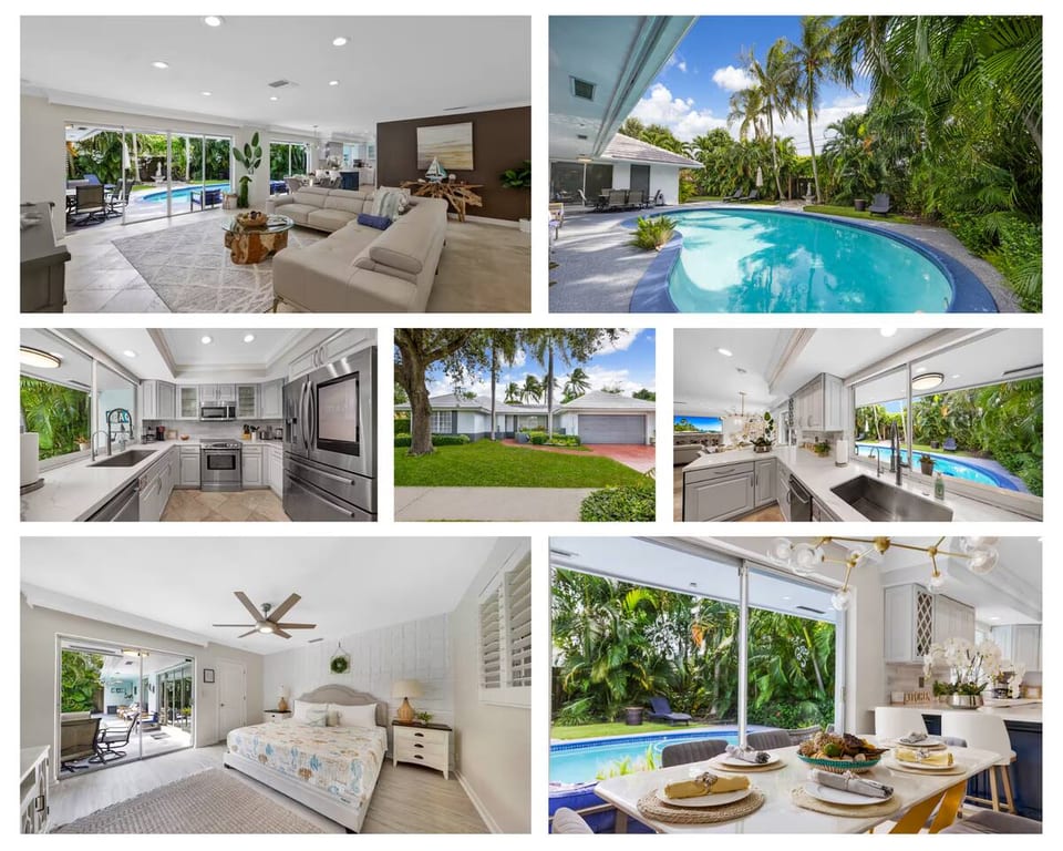 Modern Villa with Private Pool 𝙗𝙮 𝙎𝙏𝘼𝙔-𝙏𝙊𝘿𝘼𝙔 | Captain's Villa - Fort Lauderdale