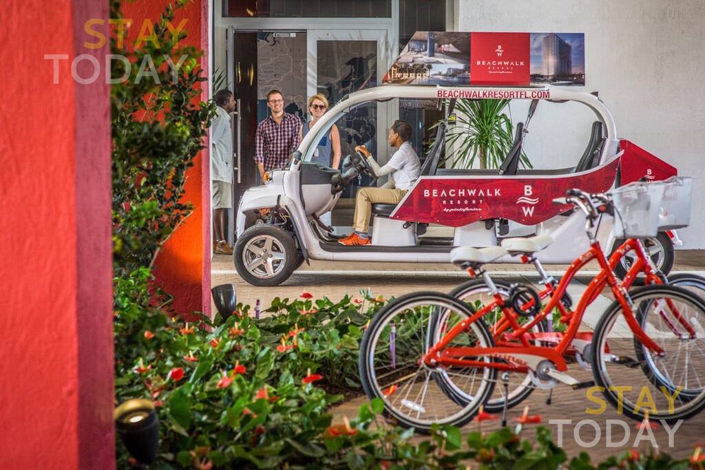 Beach shuttle service available!