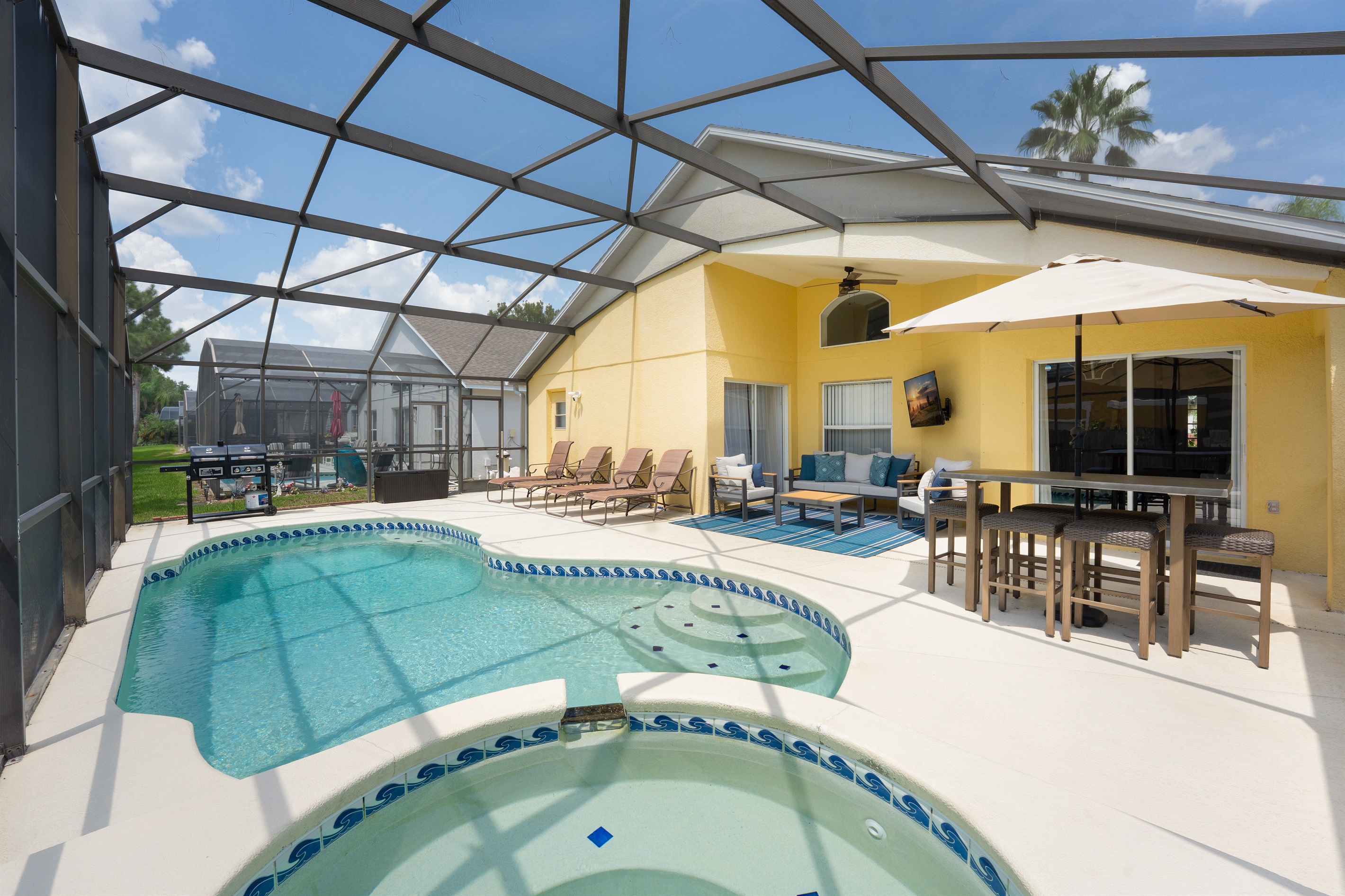 LB1017-Fresh Private Pool House No Carpet-Disney Area