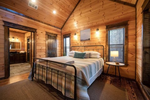 Retire after a busy day in one of the three king beds!