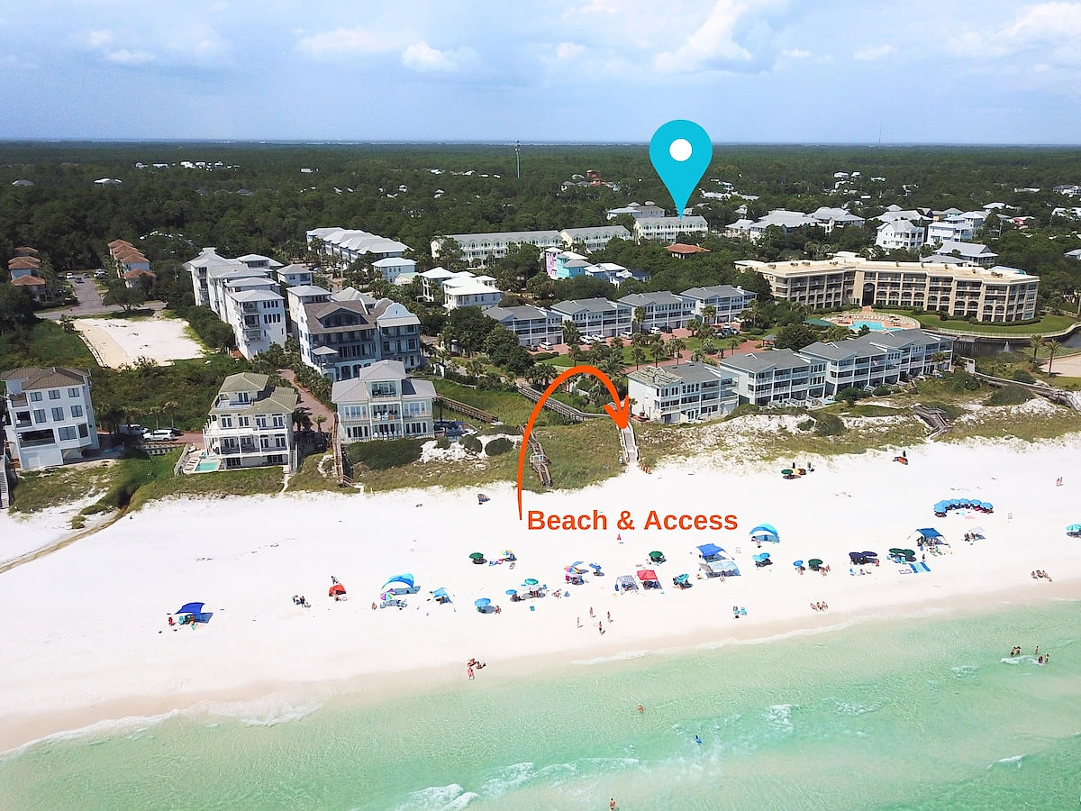 quick walk to neighborhood beach access!  Seaside Haven