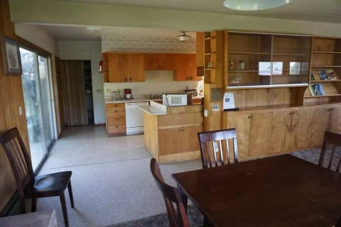 Dining with Kitchen beyond