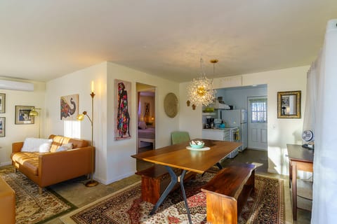Open concept for a more spacious area